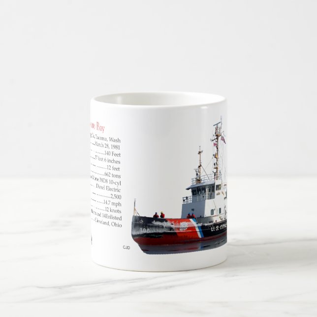 Taza De Café WTGB 106 Morro Bay Cleveland mug (Centro)