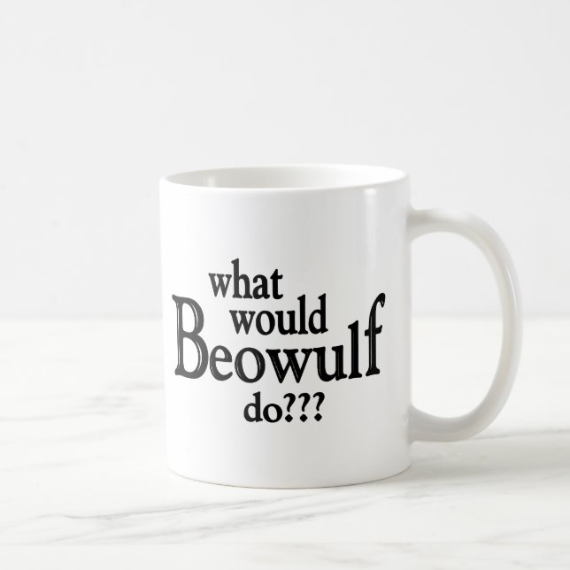 Taza De Café WWBD - Beowulf (Derecha)