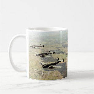 Taza De Café WWII tres Messerschmitt ME-110