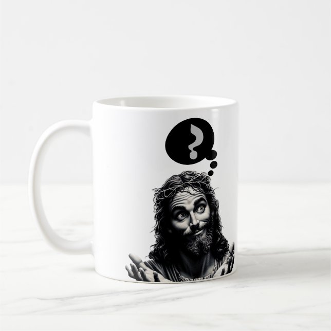 TAZA DE CAFÉ WWJD (Izquierda)