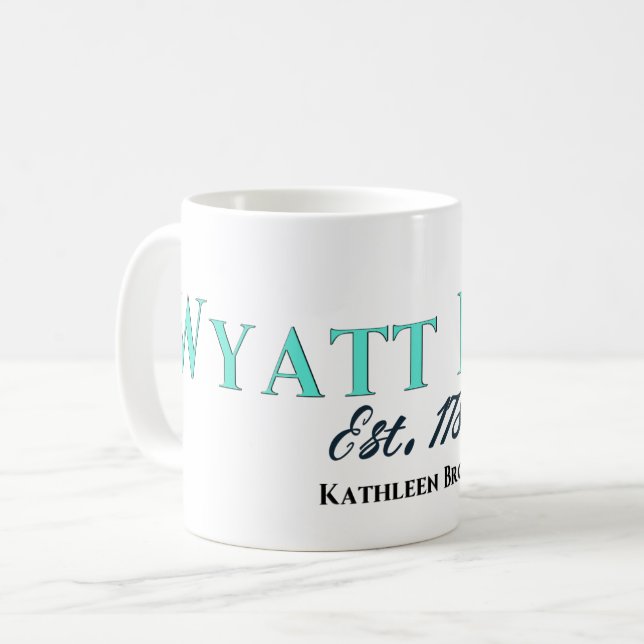 Taza De Café Wyatt Farm (Anverso izquierdo)