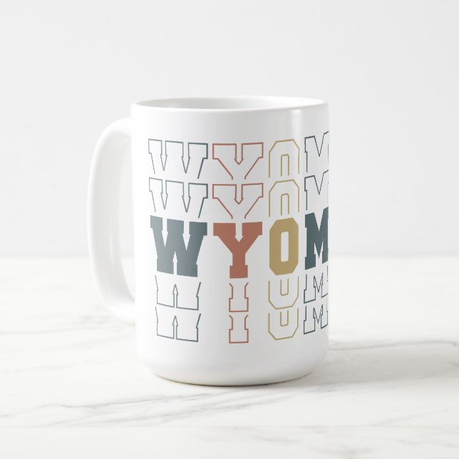 Taza De Café Wyoming (Anverso izquierdo)
