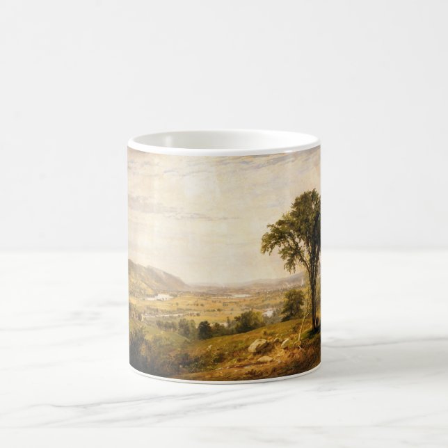 Taza De Café Wyoming Valley, Pennsylvania (Paisaje de época) (Centro)