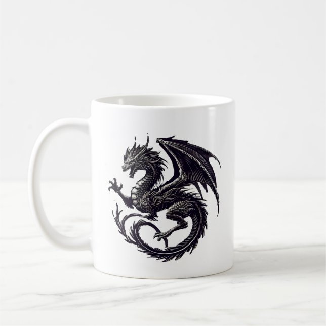 Taza De Café Wyvern (Izquierda)