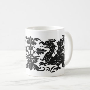 Taza De Café Wyverns Medieval/Renaissance Coffee Mug