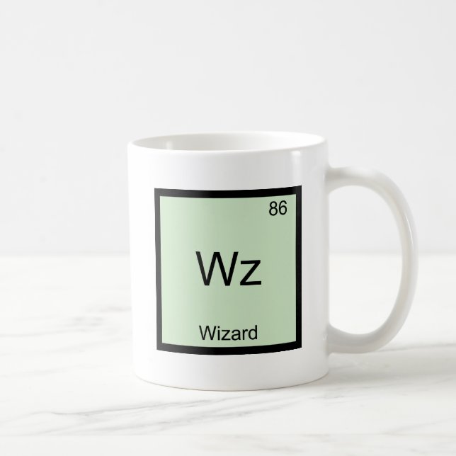 Taza De Café Wz - Asistente - Elemento divertido Símbolo de quí (Derecha)