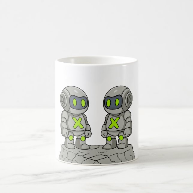 Taza De Café X Bots On The Rock (Centro)