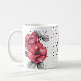 Taza De Café XJ Camellia Design Classic Mug
