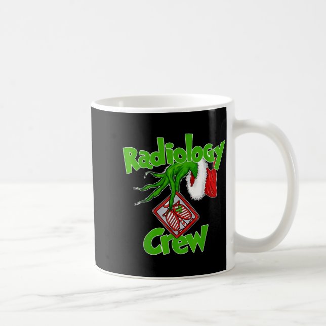 Taza De Café Xmas Radiology Christmas Radiologist Xray Tech Fun (Derecha)