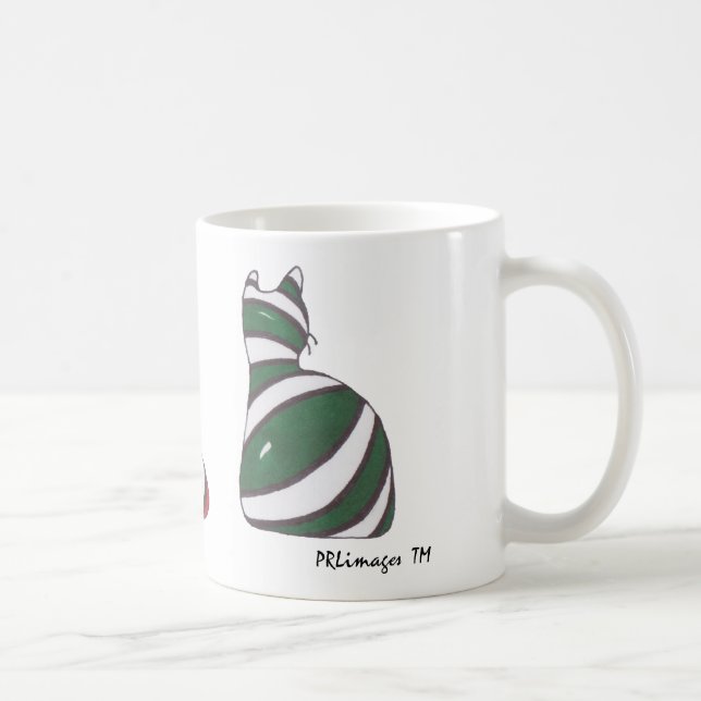 Taza De Café XmasStockingCats (Derecha)