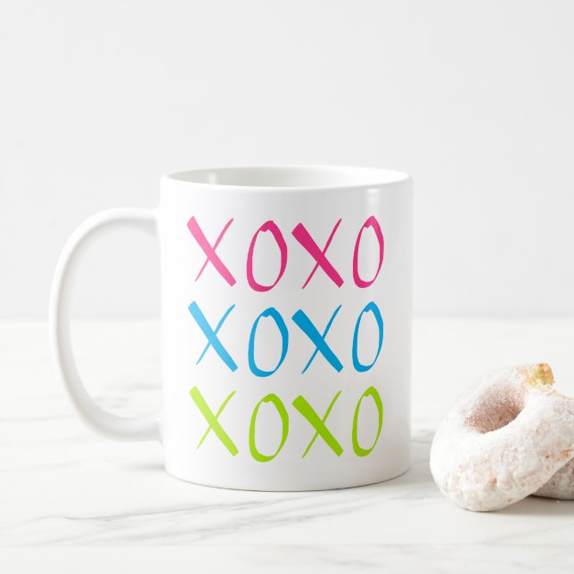 TAZA DE CAFÉ XOXO (Con donut)