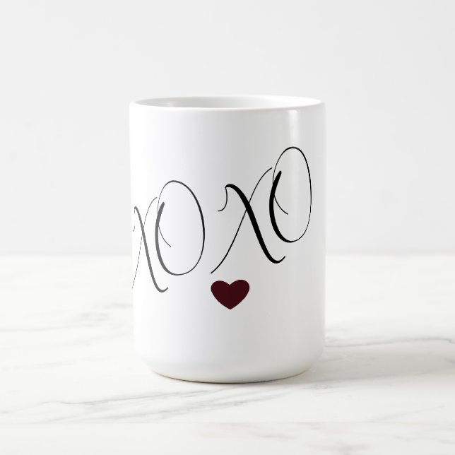 Taza De Café XOXO Love Heart (Centro)