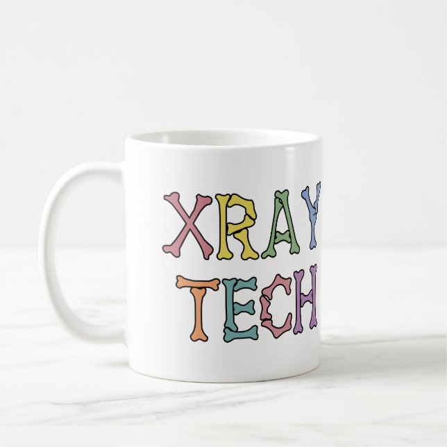 Taza De Café Xray Tech X-ray Technologist gifts (Izquierda)