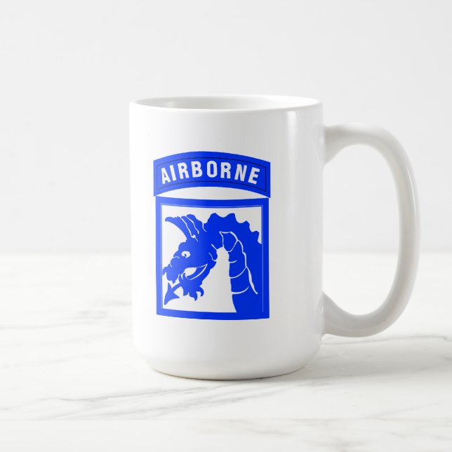 Taza De Café XVIII de los "taza aerotransportada dragones del (Derecha)
