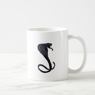 Taza De Café XX diseño de la serpiente de la cobra real