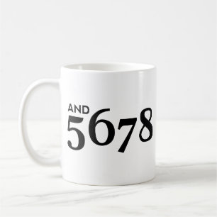 TAZA DE CAFÉ Y 5678