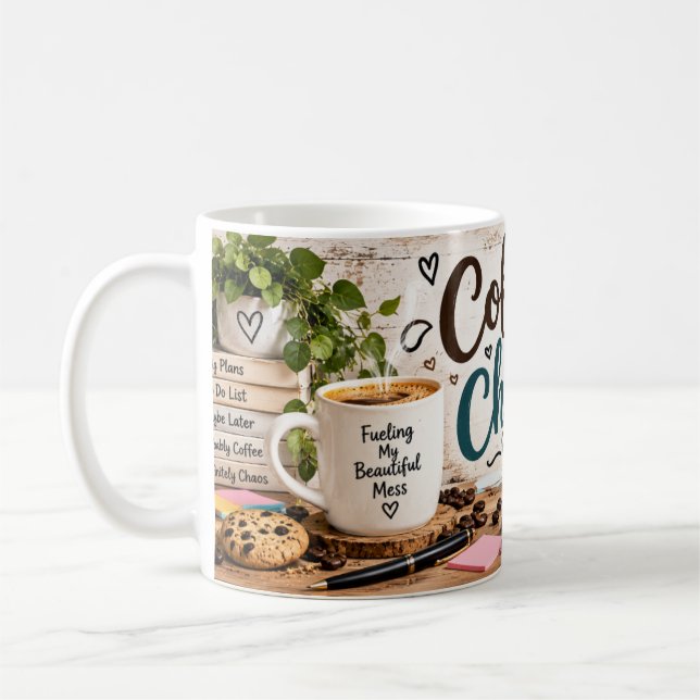 Taza de café y caos (Izquierda)