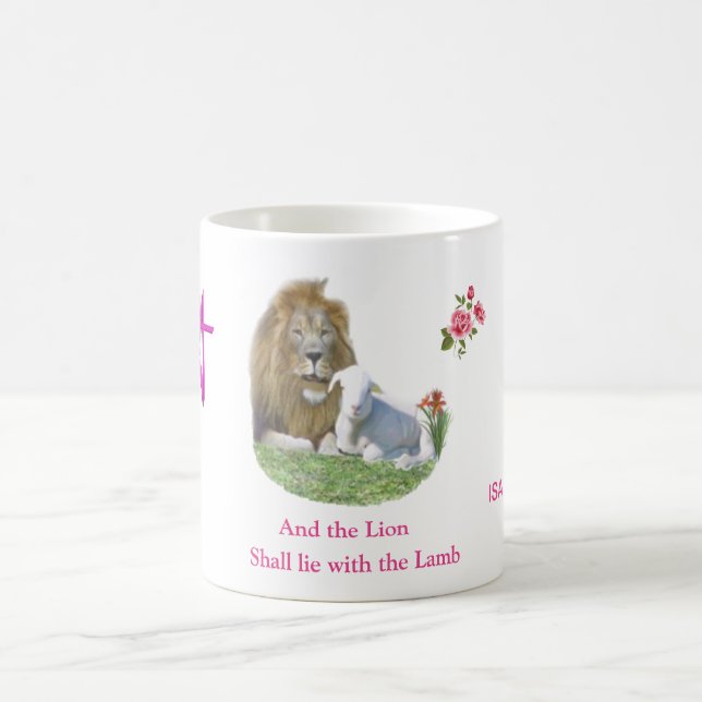 Taza De Café Y el León estará con el Cordero (Centro)