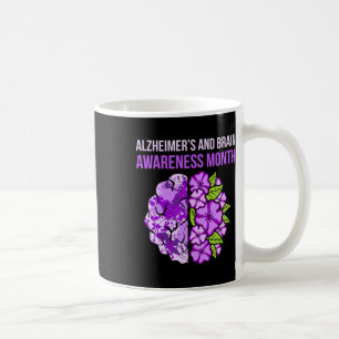 Taza De Café Y el Mes de Concienciación Cerebral Gráfica Cinta