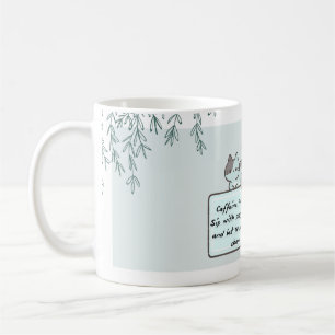 Taza de café y gatos