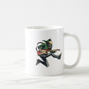 Taza De Café Y Guitarra De Rock Y Rollo Para Hombres Y Tee 1