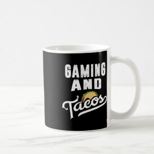 Taza De Café Y Tacos Retro Video Jugador Taco