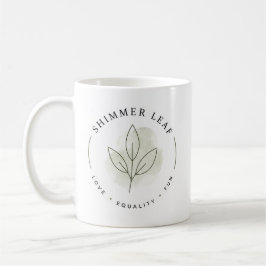 Taza de café y té elegante para el día a día