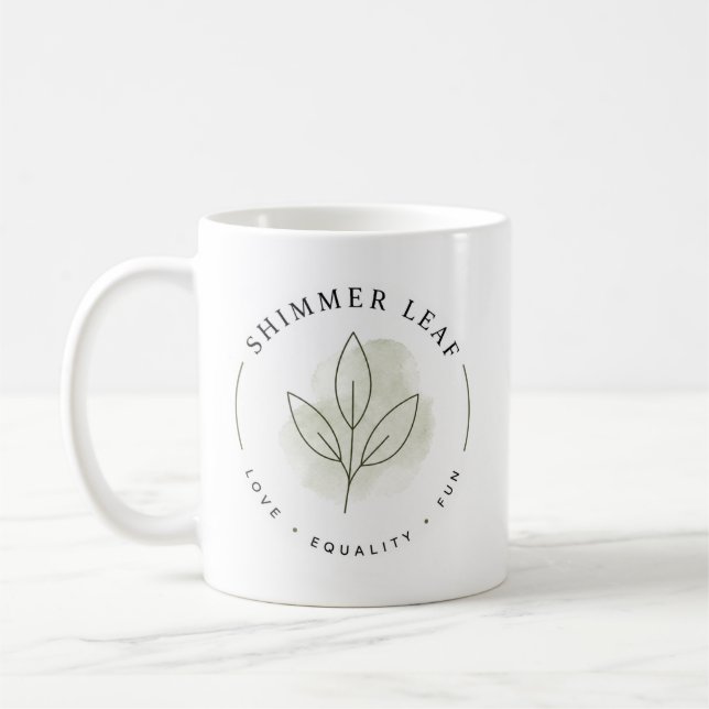 Taza de café y té elegante para el día a día (Izquierda)