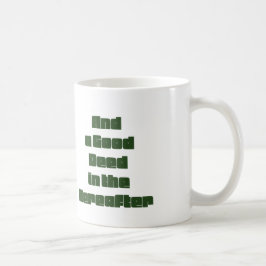 Taza De Café Y una buena acción en el corazón