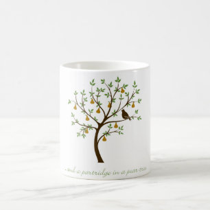 Taza De Café Y una perdiz en un peral