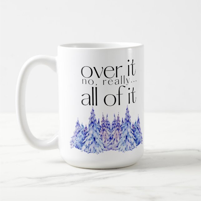 Taza De Café Ya Está. Todo. Con árboles (Izquierda)