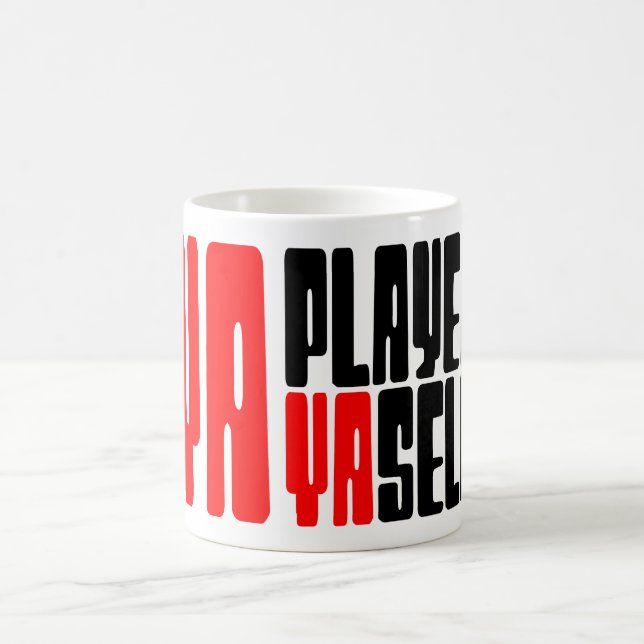 Taza De Café Ya jugó con Yaself (Centro)