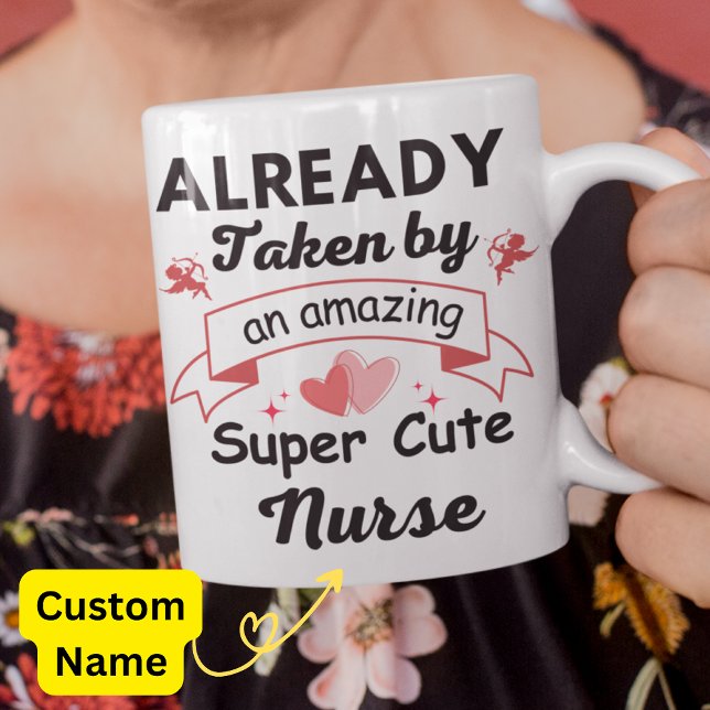 Taza De Café Ya tomada por un increíble Super Cute (Personaliza (Subido por el creador)