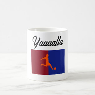 Taza De Café Yaaalla Soccer Coffee Mug