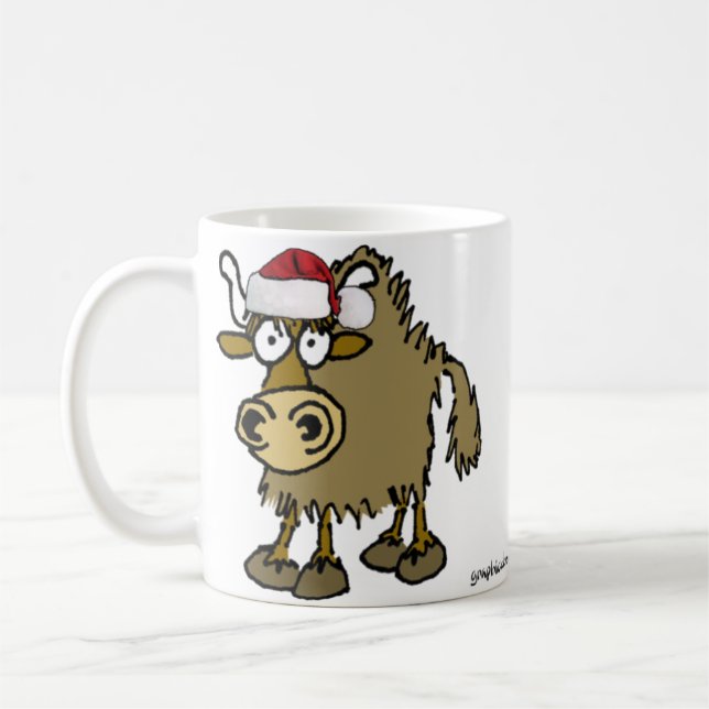 Taza De Café Yacs del navidad (Izquierda)