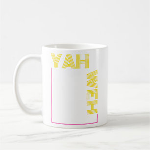 Taza De Café Yahweh YHWH Nombre hebreo original de Dios