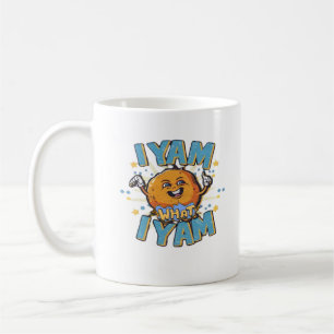 Taza De Café Yam Lo Que Yam Diseño Clásico Para Acción De Graci