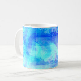 Taza de café Yank azul