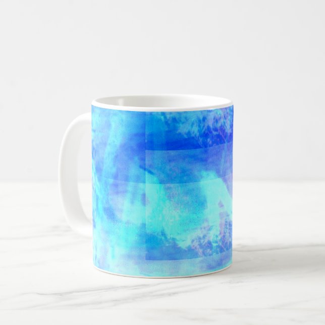 Taza de café Yank azul (Anverso izquierdo)