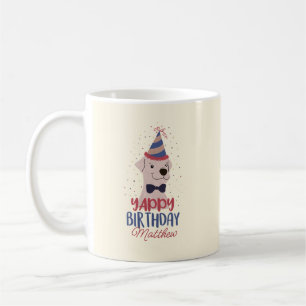 Taza De Café Yappy Birthday