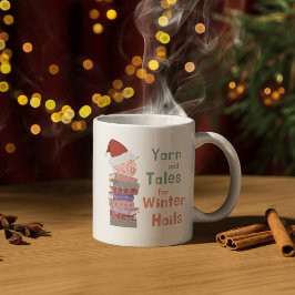 Taza De Café Yarn and Tales for Winter Hails Christmas