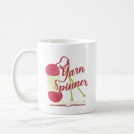 Taza De Café Yarn Spinner Storyteller Epic Writer Art Design