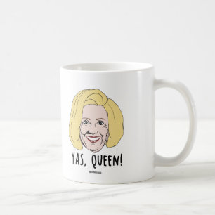 Taza De Café Yas Reina - Humor Politiclothes -