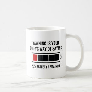Taza De Café Yawning