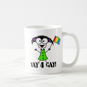 Taza De Café Yay 4 Gay Mug