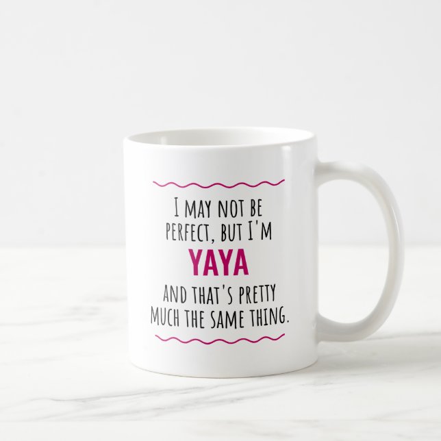 Taza De Café Yaya Abuela griega Grecia Regalo de abuela (Derecha)