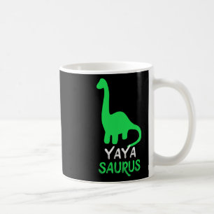 Taza De Café Yaya-saurus Funny Dino Dinosaurio Yayasaurus