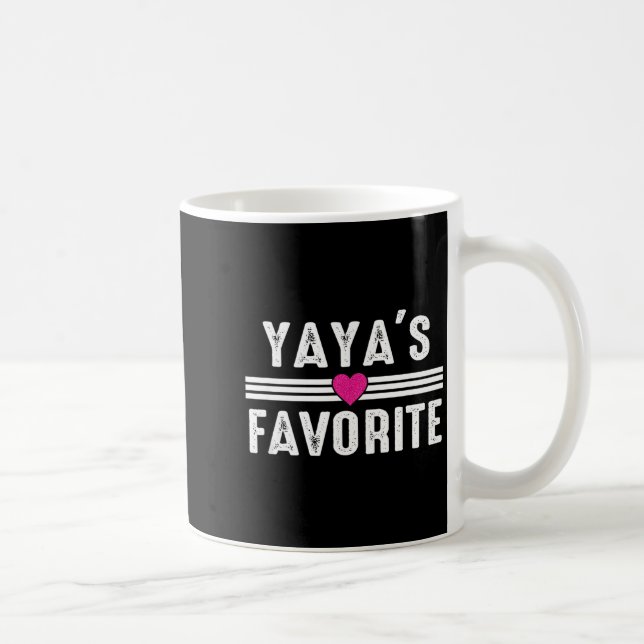Taza De Café Yaya's Favorite  (Derecha)