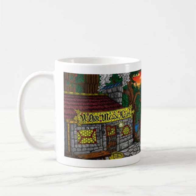 Taza De Café Ye Olde Meade Haus 11 oz Classic Mug (Izquierda)