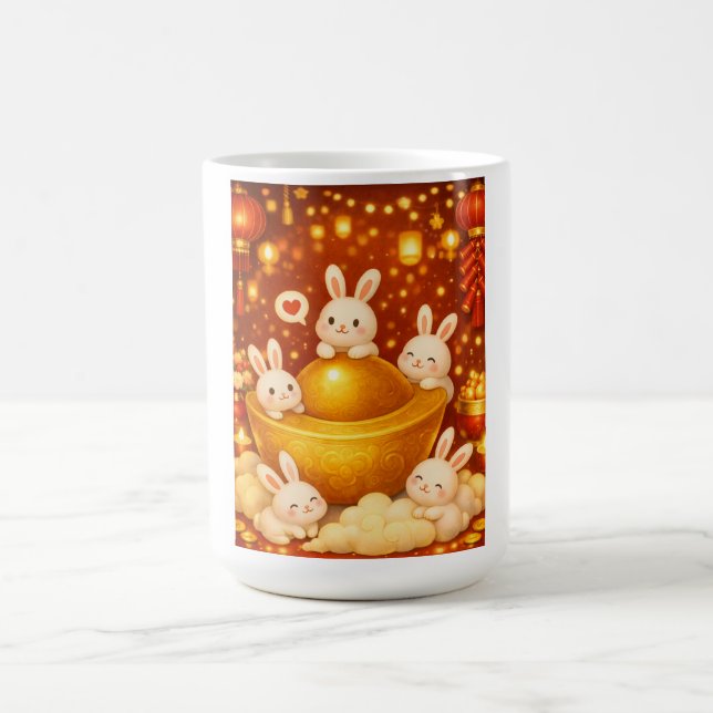 Taza De Café Year of the rabbit (Centro)